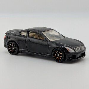 Hot Wheels Infiniti G37 Coupe – Black JDM Style Diecast 1:64